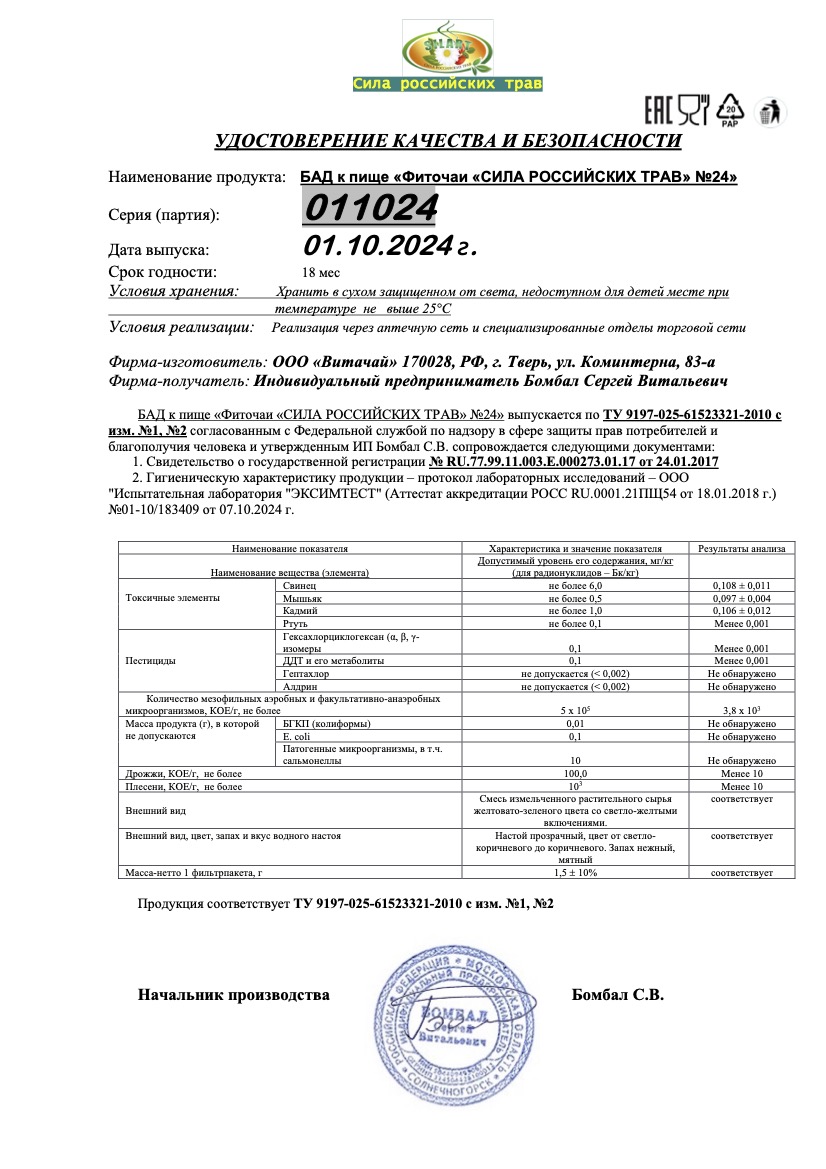 Паспорт №102024